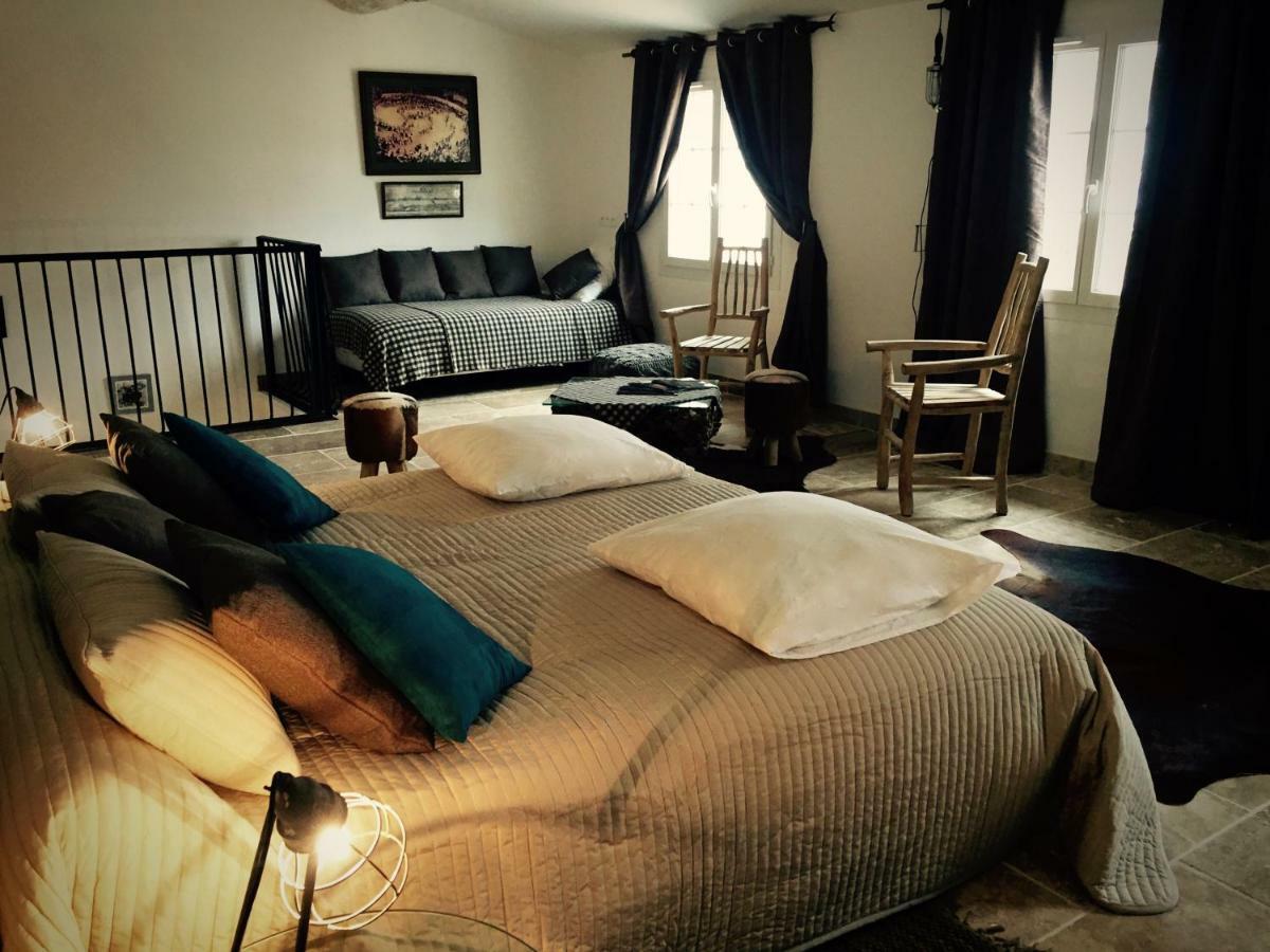 Bed and Breakfast Mas Du Grand Bordes Saint-Laurent-dʼAigouze Exterior foto